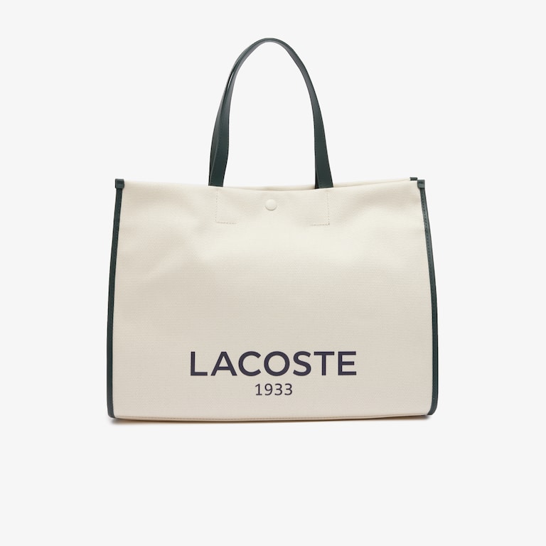 Sac cabas en textile Sacs - Blanc - Lacoste - Unisex