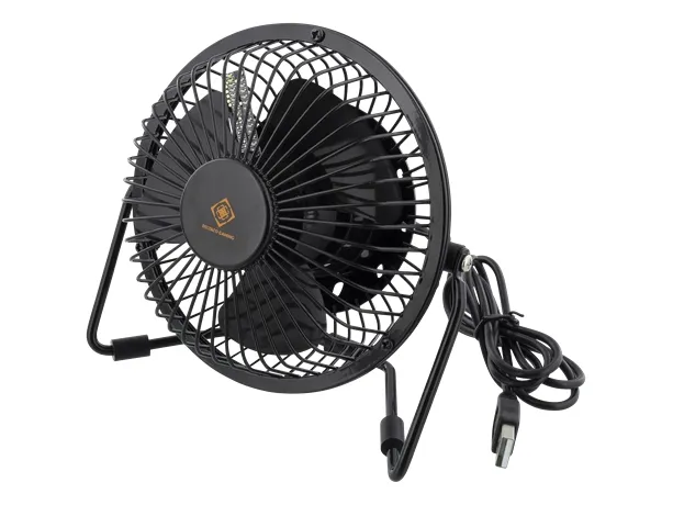 DELTACO GAM-054 - Køleventilator - på bord - USB - sort