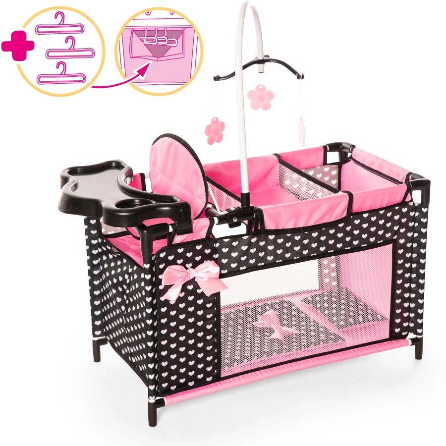 bayer Design Multibett schwarz