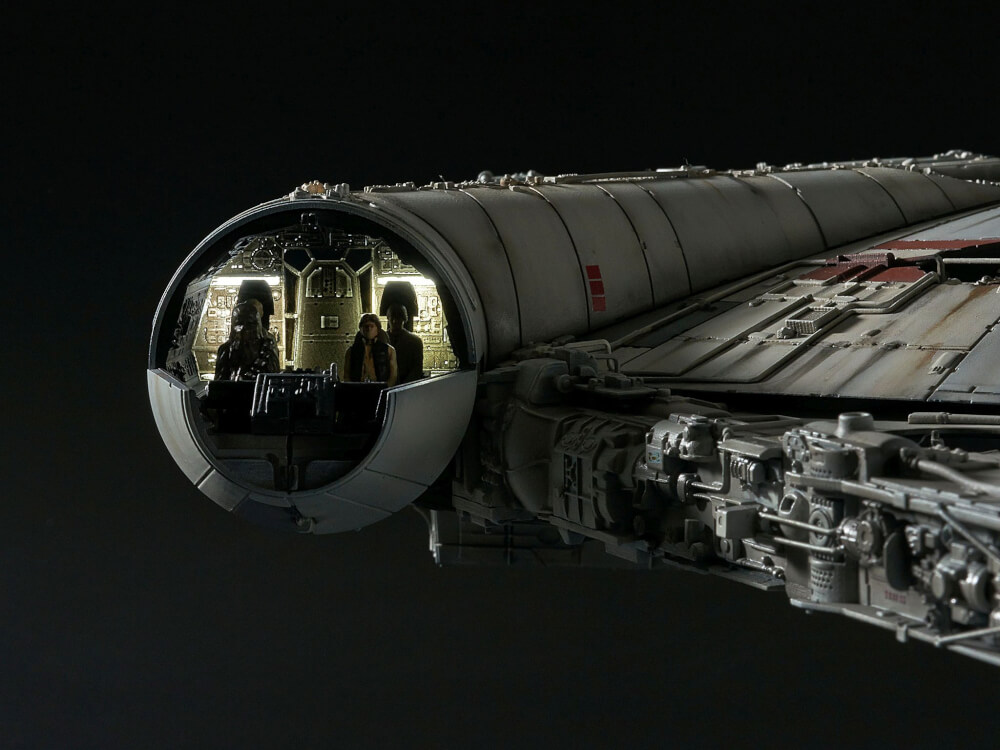 BANDAI Millennium Falcon Perfect Grade, Bandai Modellbausatz Star Wars