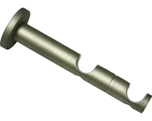 Dubbele wandbeugel voor Kira champagne Ø 19 mm