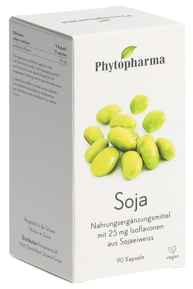 PHYTOPHARMA Soja Kaps 90 Stk