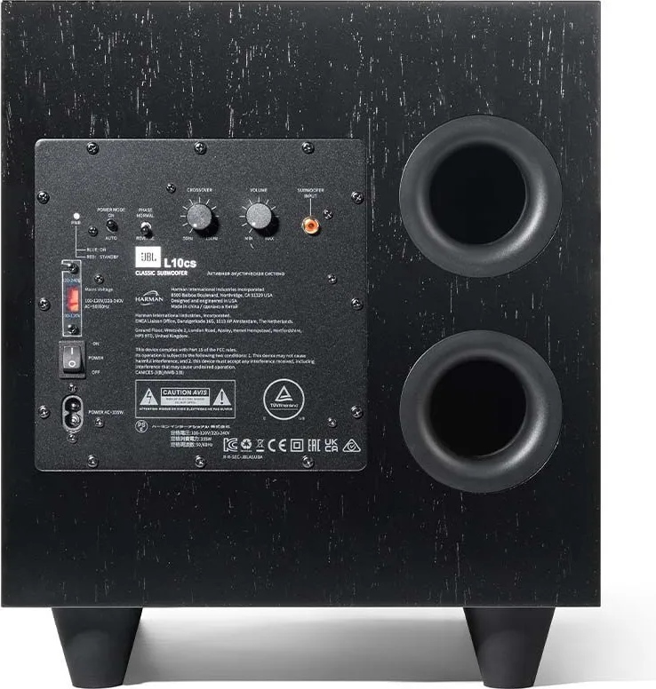 JBL L10CS Noir Caissons de basses