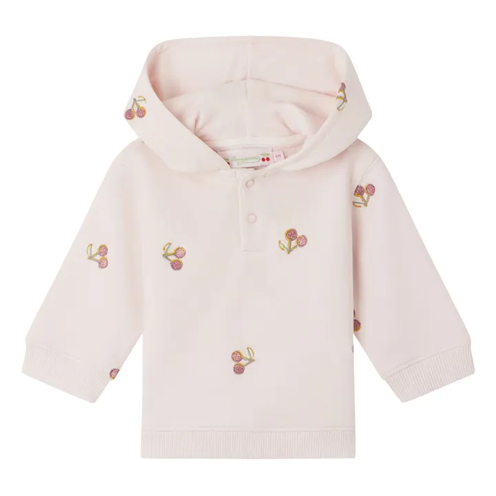 Bonpoint Sweat Cody Cerises | Rose poudré