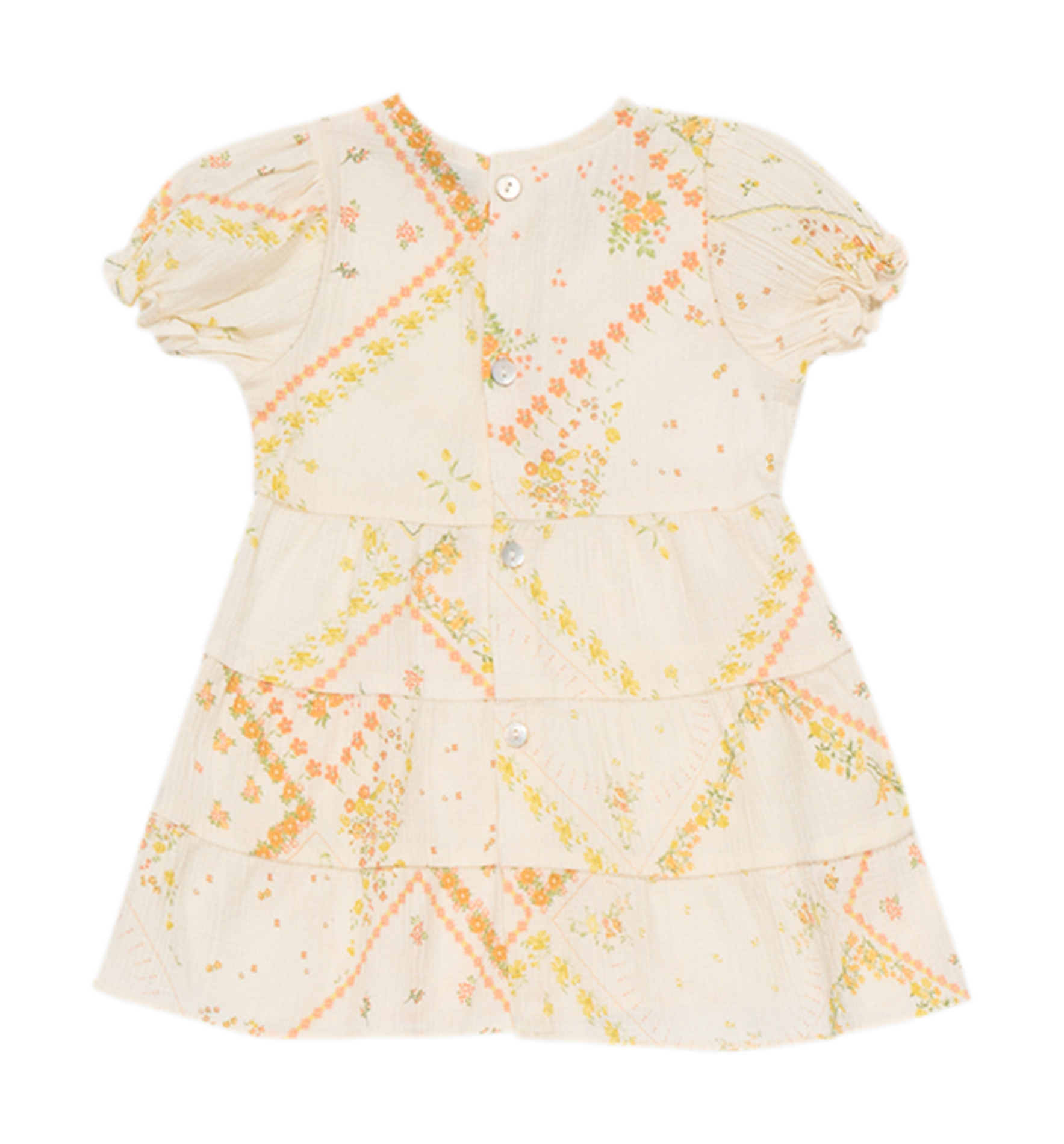 IDARA - Robe col rond| Multicolore
