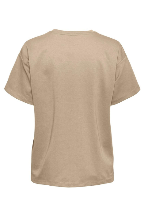 Pieces beige dames t-shirt