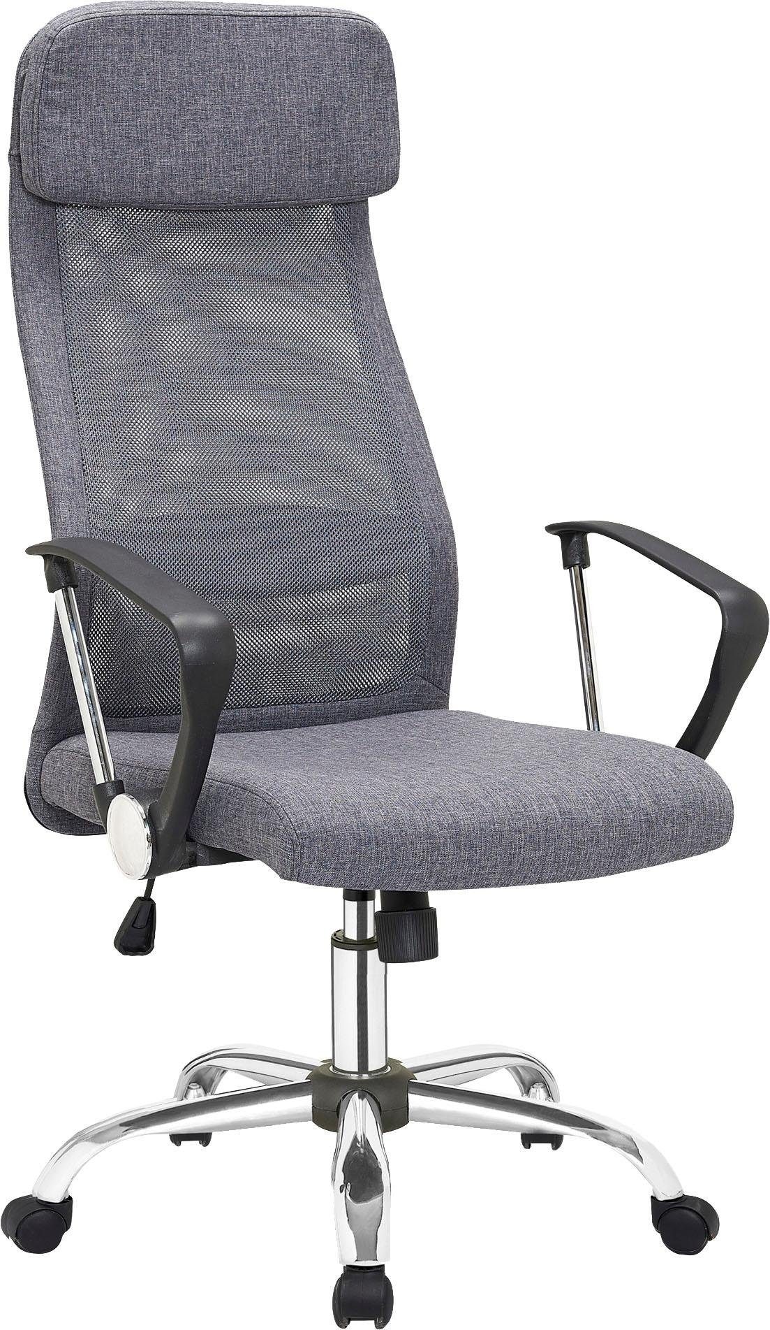 SalesFever Drehstuhl »Komfortabler Stuhl fürs Büro« () Charmantes Design mit Schmetterlingsmechanismus
