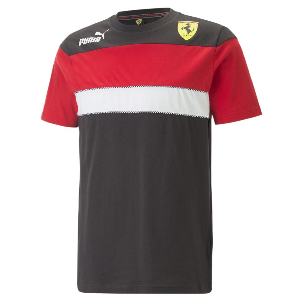 Puma T-shirt Rouge/Noire Homme Puma Ferrari Race