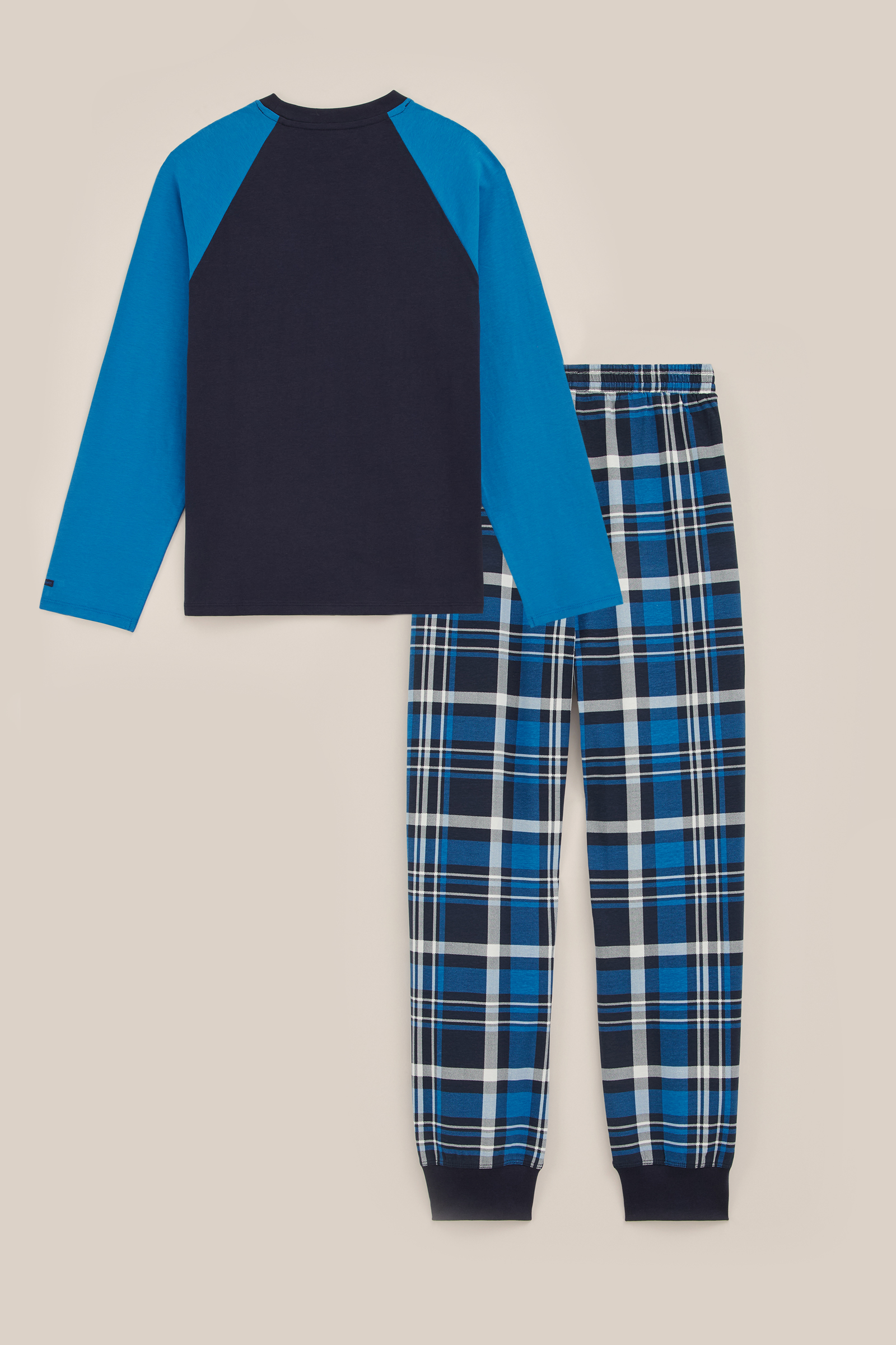 Jongens pyjamaset met dessin WE Fashion Blauw