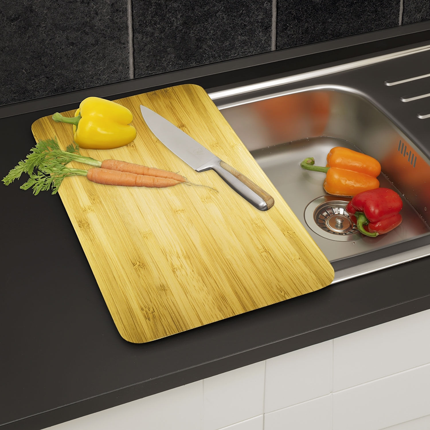 Glas-Abdeckplatten Holzoptik