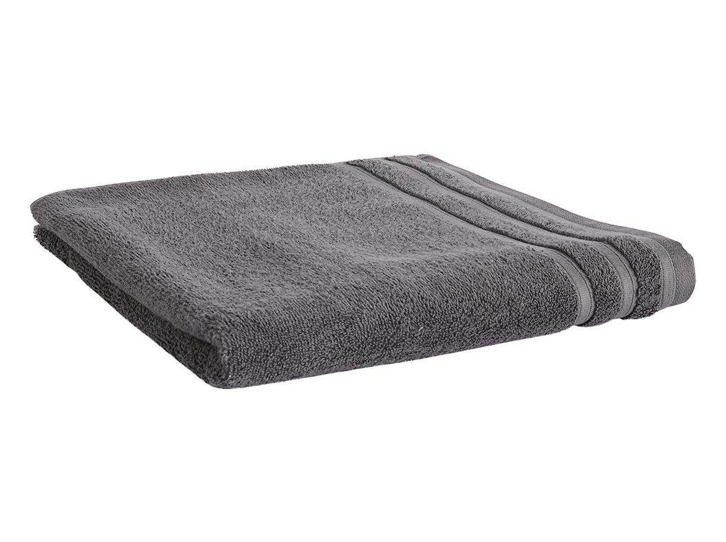 TOALHÃO DE BANHO ACTUEL ALGODÃO 500G/M2 CINZENTO 70X140CM