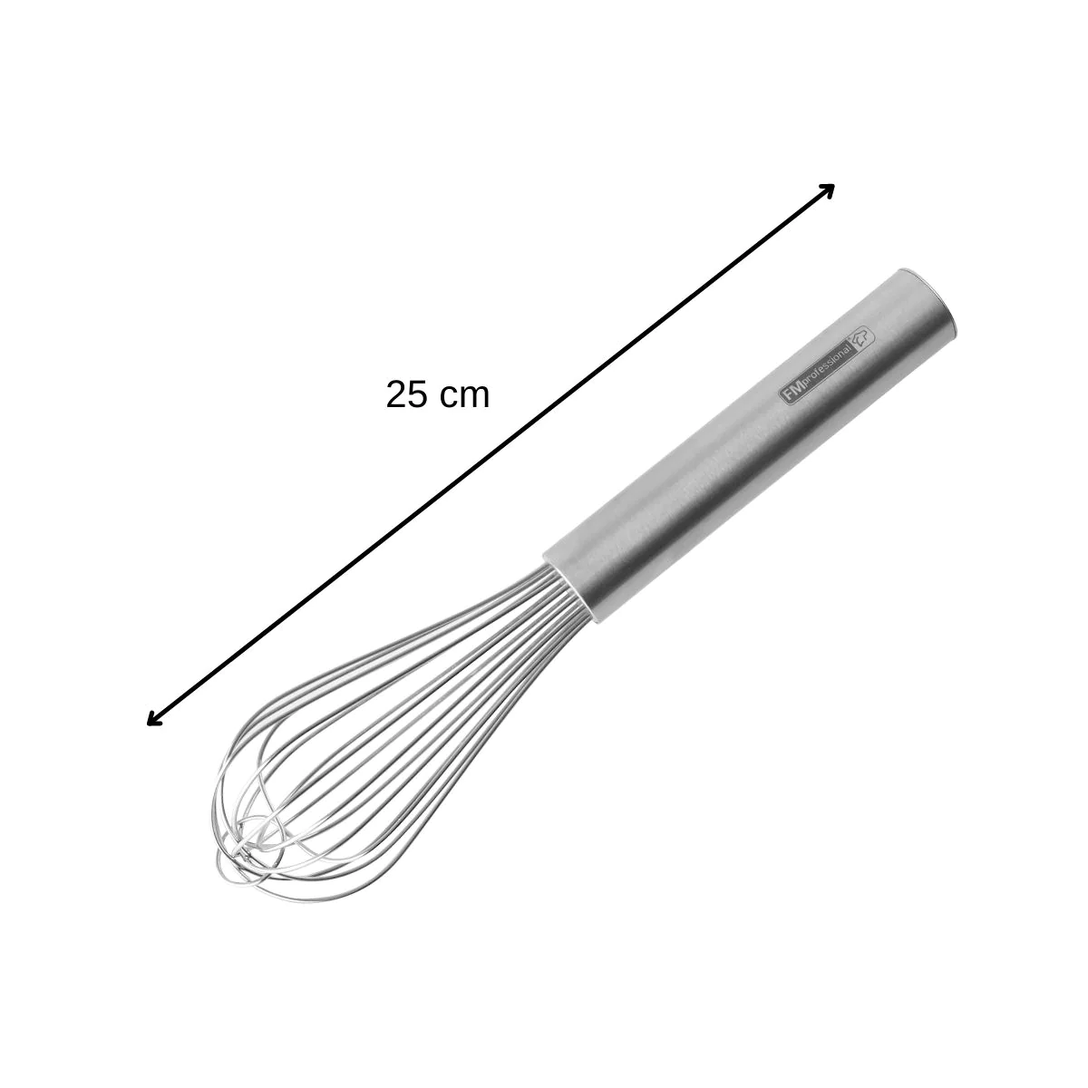 Fouet de cuisine et pâtisserie en inox 25 cm l FM Professional