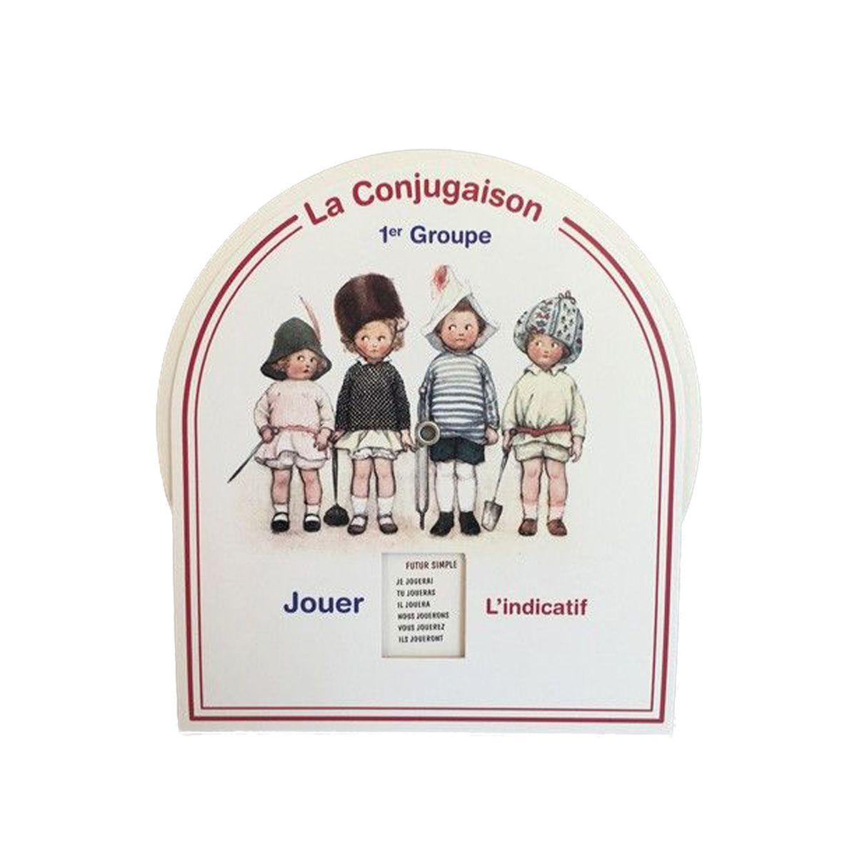 Disque Conjugaison 1er groupe Ludom Edition
