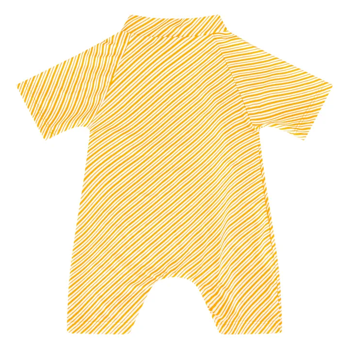 Ina Swim Combinaison Anti-UV Zimmi Rayée | Orange