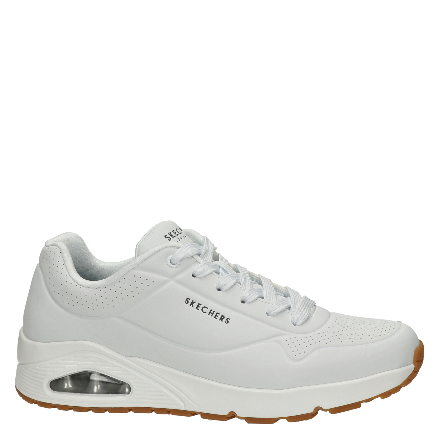 Street heren sneaker Skechers Wit