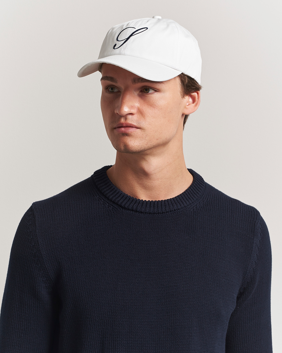 Stenströms Cotton Logo Cap White