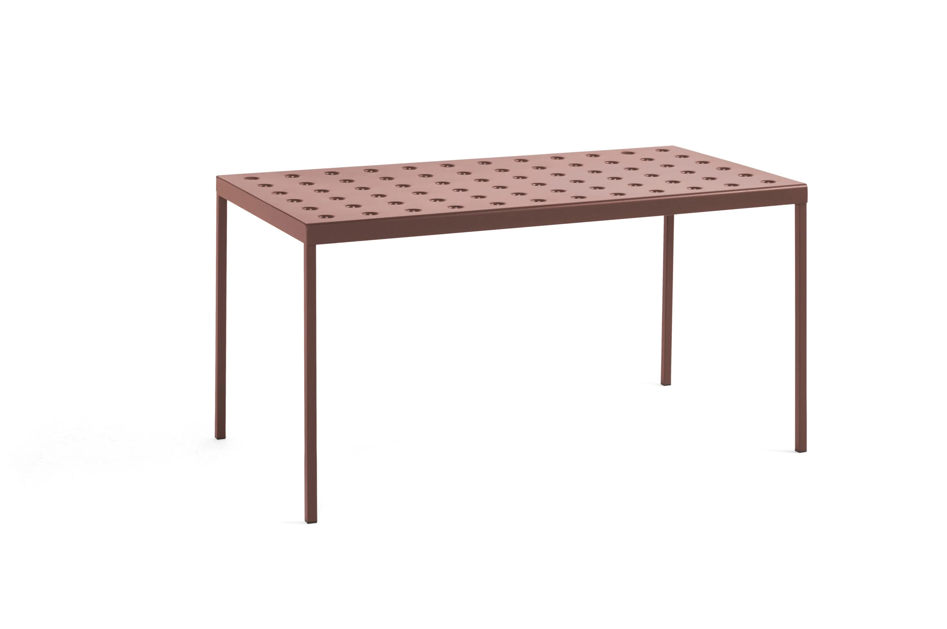 HAY  Balcony havebord, L144 cm. - Iron Red