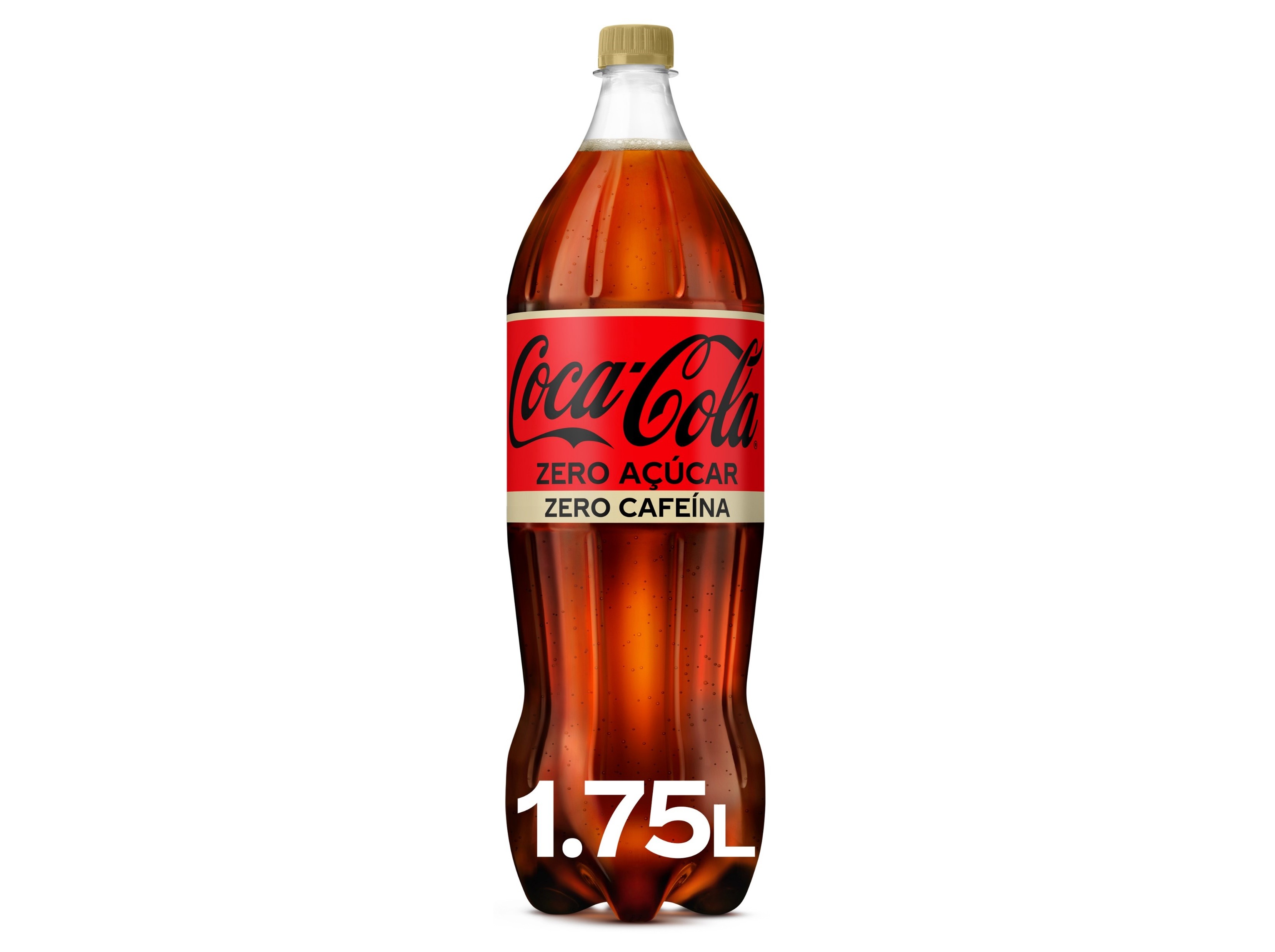 REFRIGERANTE COM GÁS COCA-COLA ZERO CAFEÍNA E ZERO AÇÚCAR 1.75L