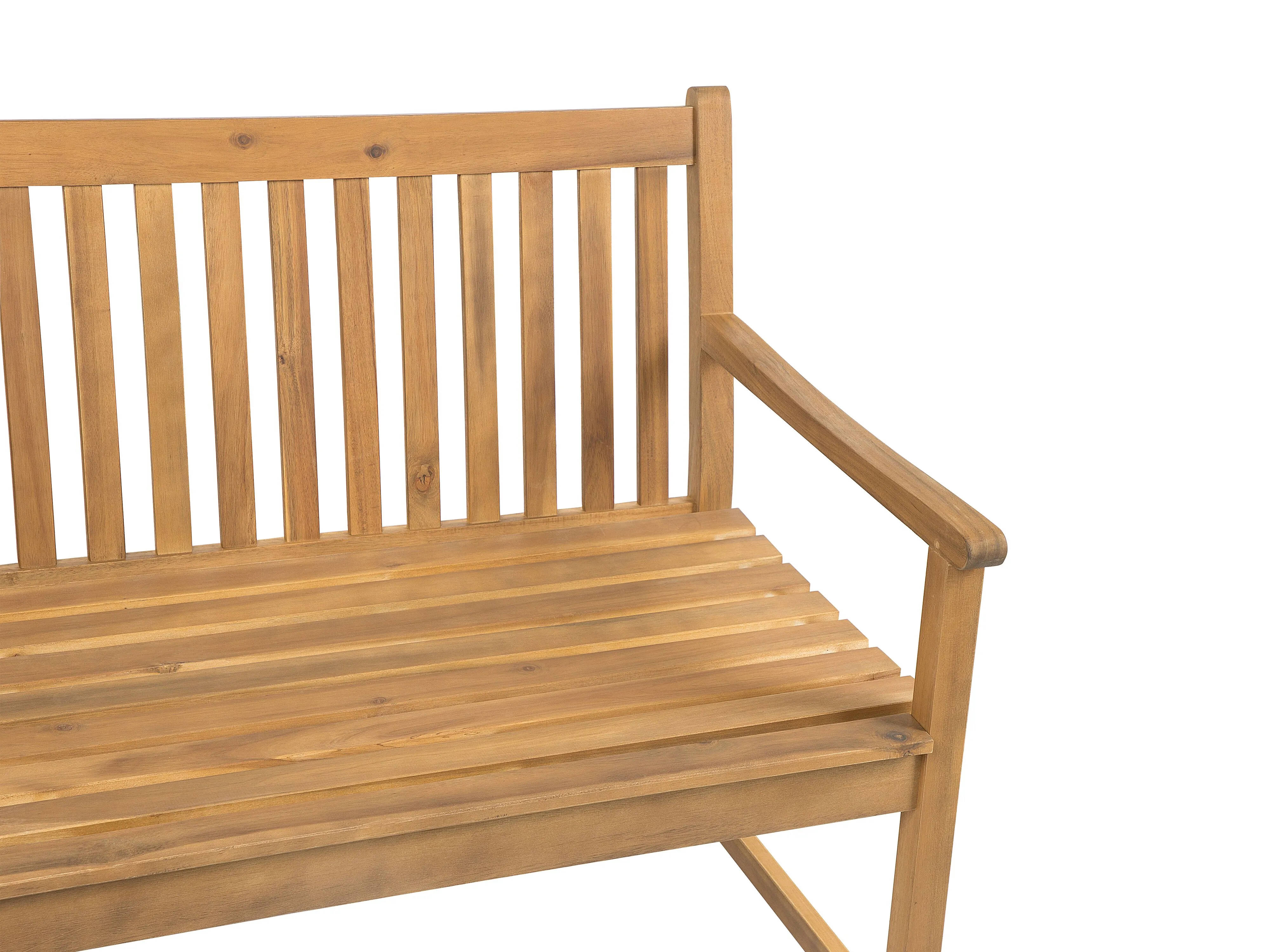 Tuinbank met zitkussen VIVARA 160 cm Gecertificeerd acaciahout Beige