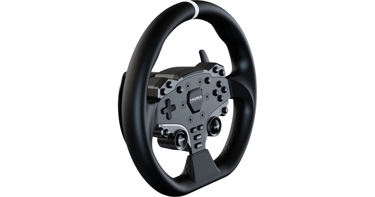 MOZAR5 + ES + SRP bundel  (Zwart, Basis, stuur en pedalen)