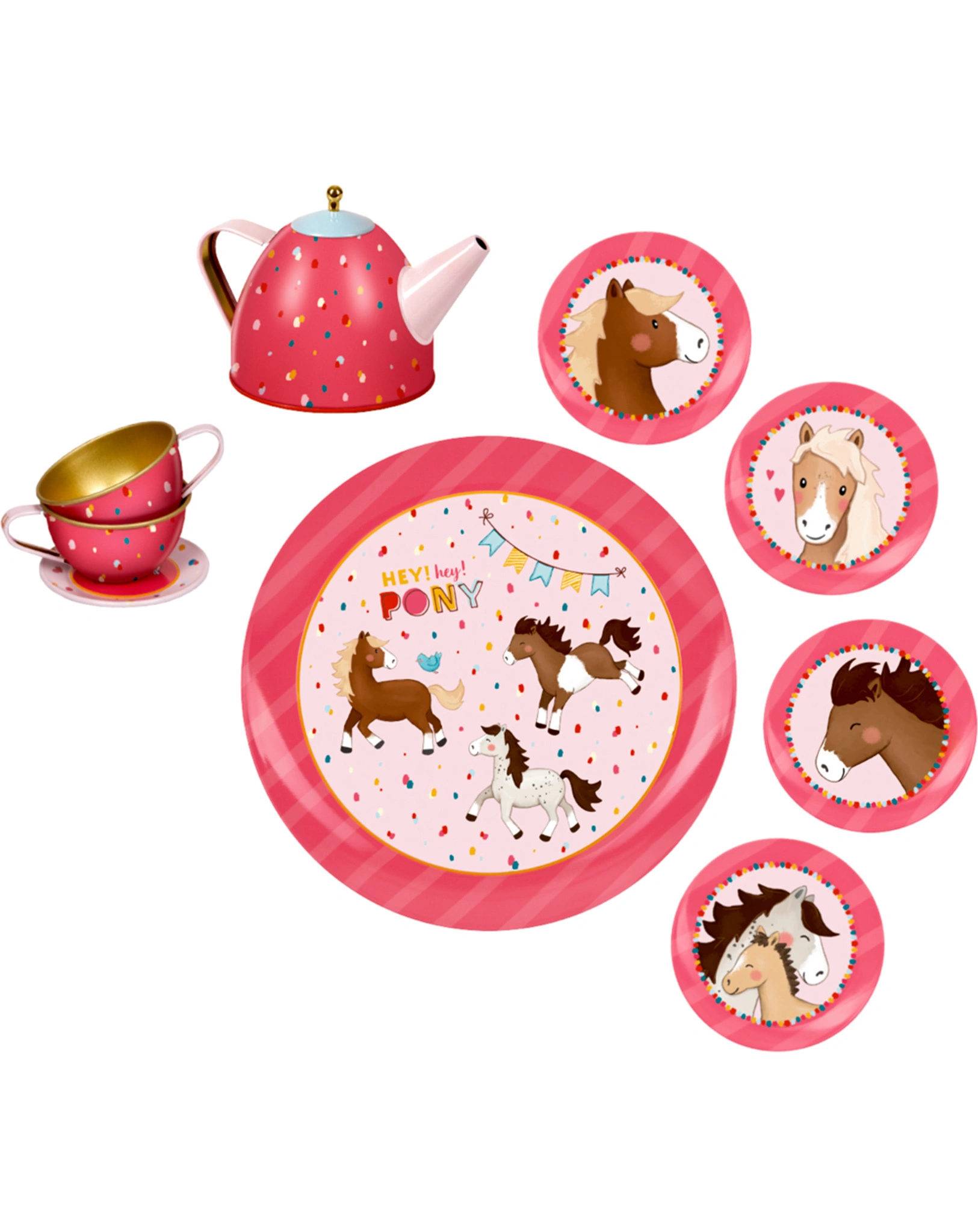 Spielgeschirr MEIN KLEINER PONYHOF
