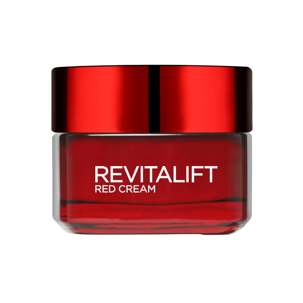 L'Oréal Paris Revitalift Energising Red Day Cream - 50 ml.