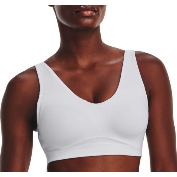 Under Armour Soutien Mulher Smartform Evolution Mid-wht 1373826-100 M Branco