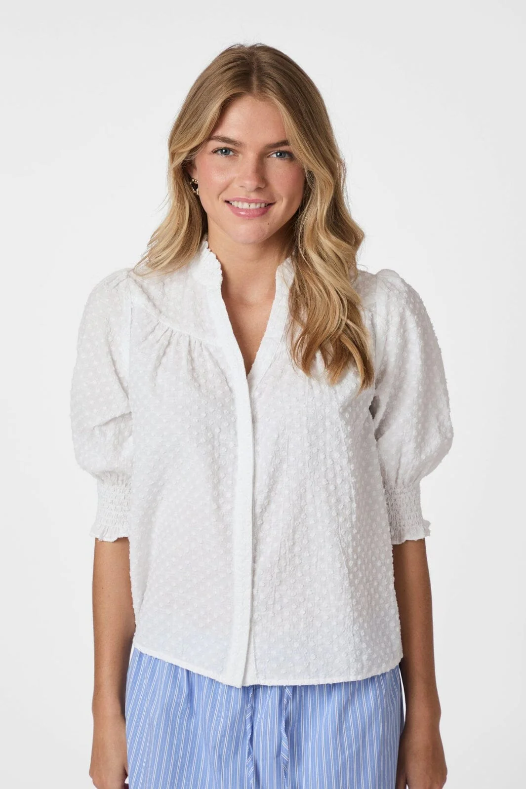Neo Noir Diana B Dobby Blouse 166142