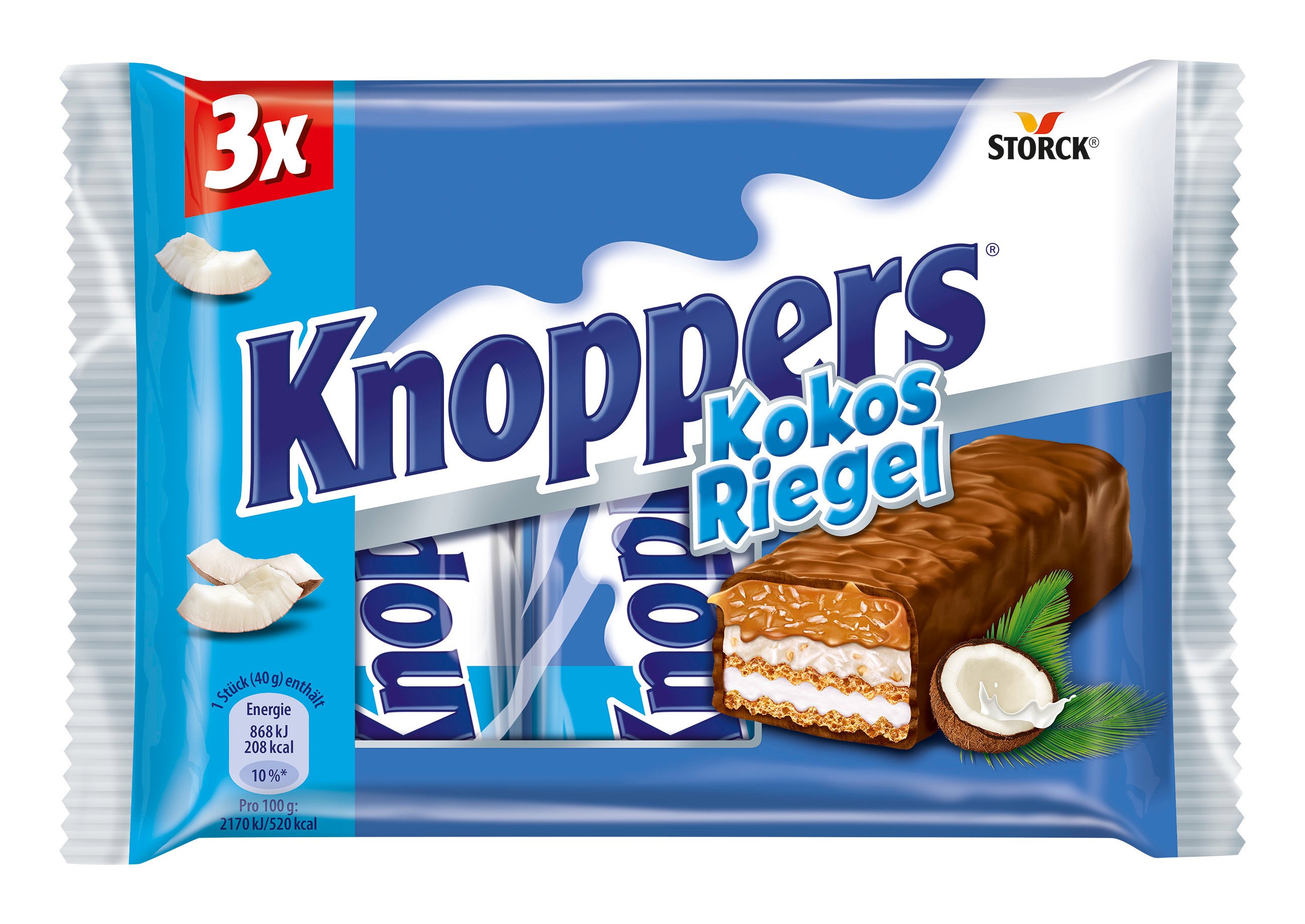 Storck Knoppers KokosRiegel 3er