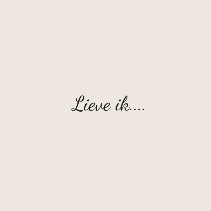 Greetz | Zomaar kaart | Future Me | Lieve ik