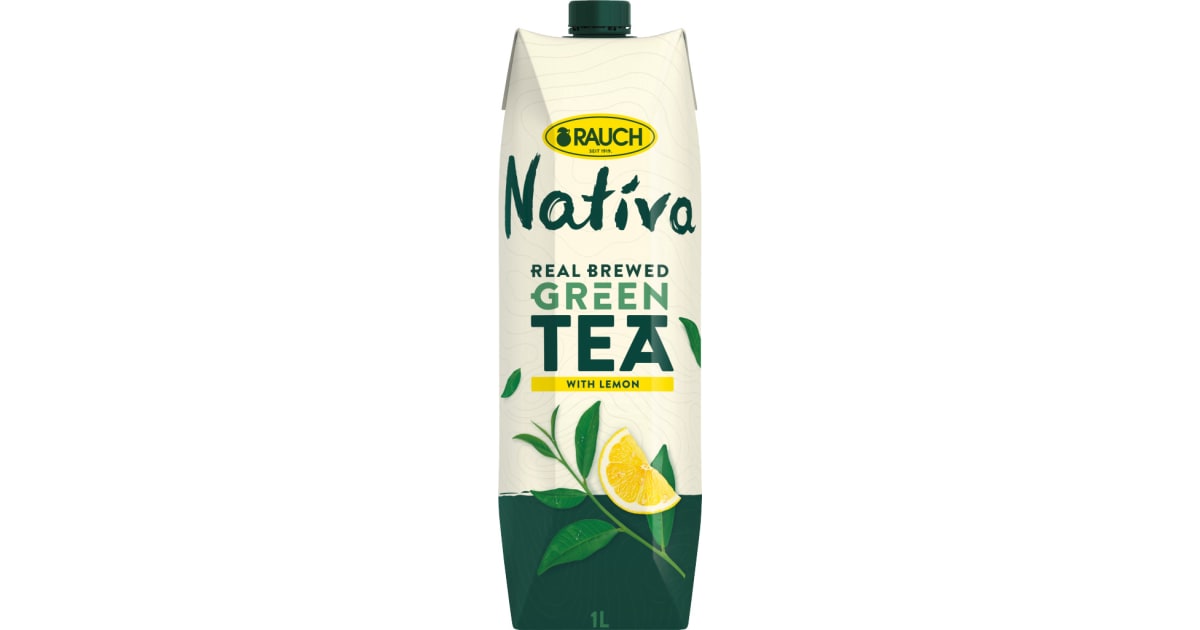 Rauch Nativa Green Tea Lemon 1,0 Liter (Einweg)