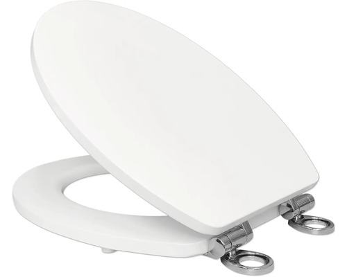 form&style toiletzitting Farallon wit met soft-close mechanisme Easy Fix
