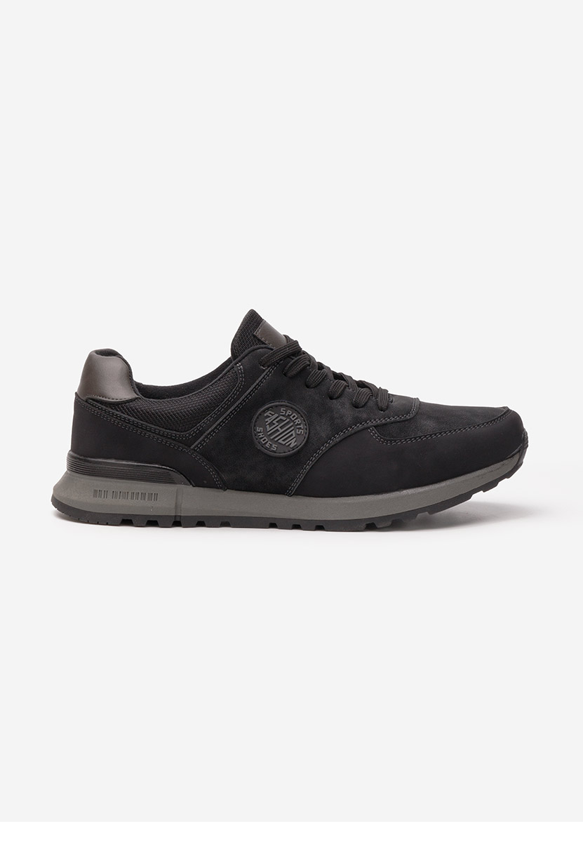 Baskets pour hommes noirs Joey