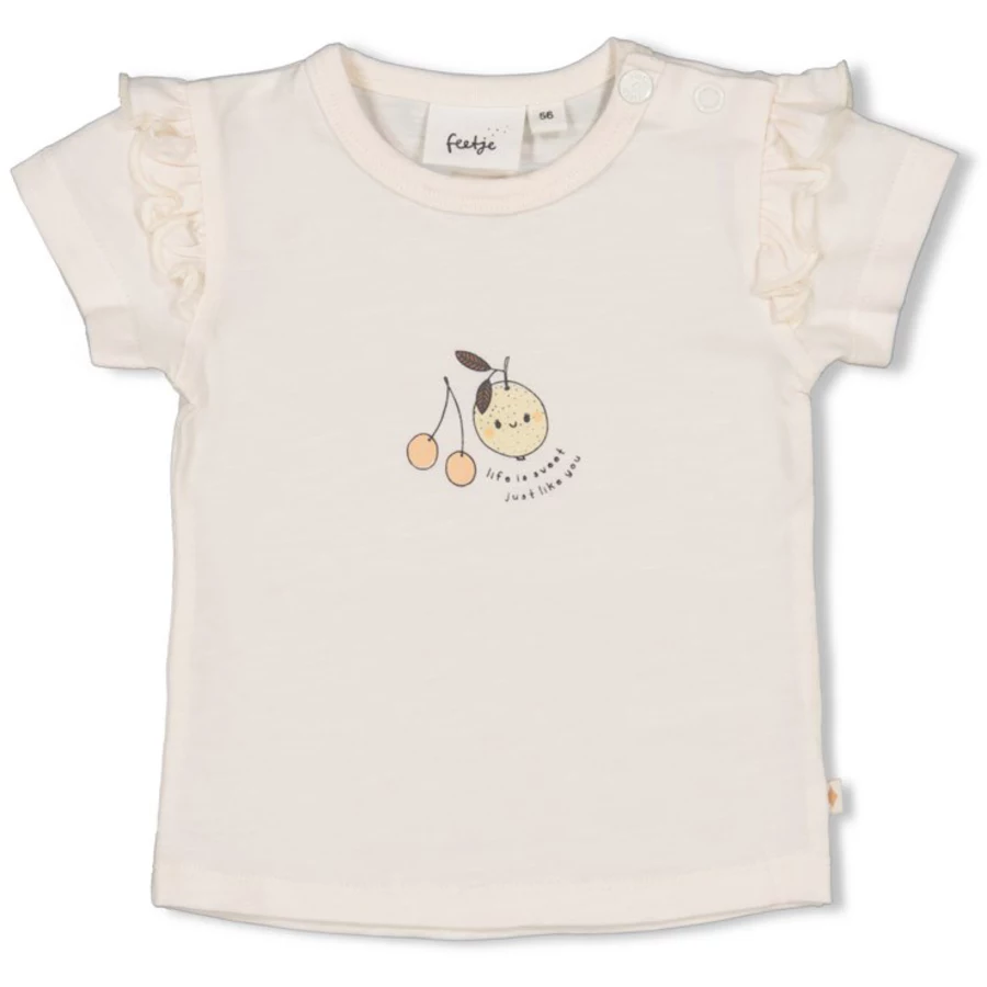 Feetje T-Shirt Cutie Fruity Offwhite