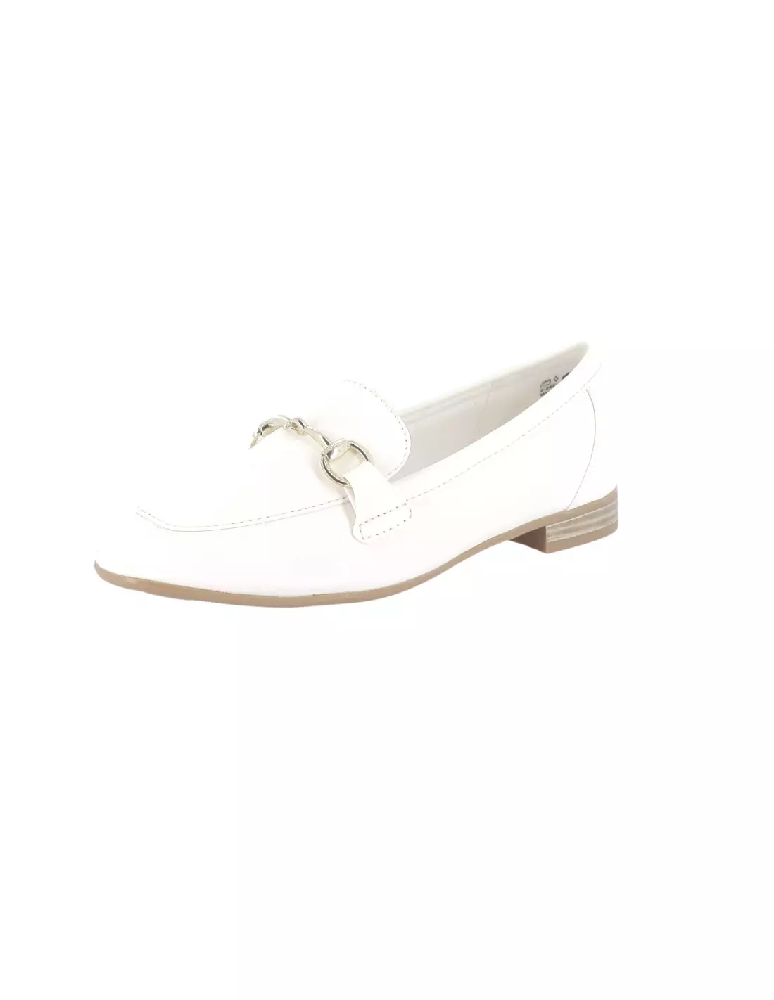 MARCO TOZZI 24213 - Mocassins & bateaux WHITE/GOLD