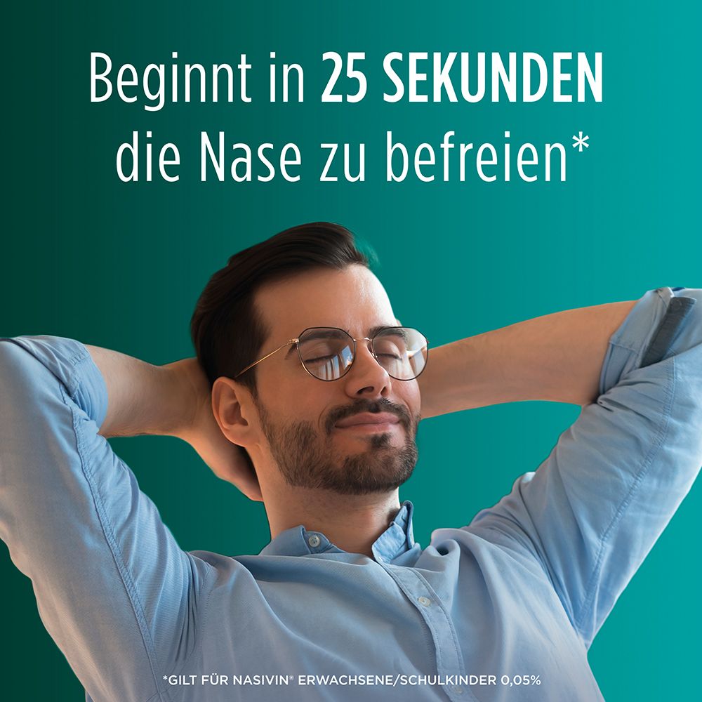 Nasivin® Nasenspray ohne Konservierungsstoffe Erwachsene und Schulkinder,