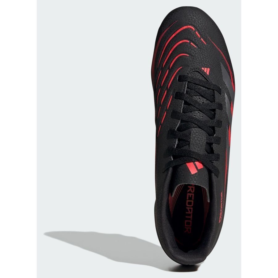 adidas Predator Club FxG Stealth Victory - Noir/Gris/Lucid Red