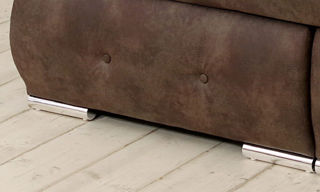Boxspringbett QUEBEC 180 x 200 cm braun