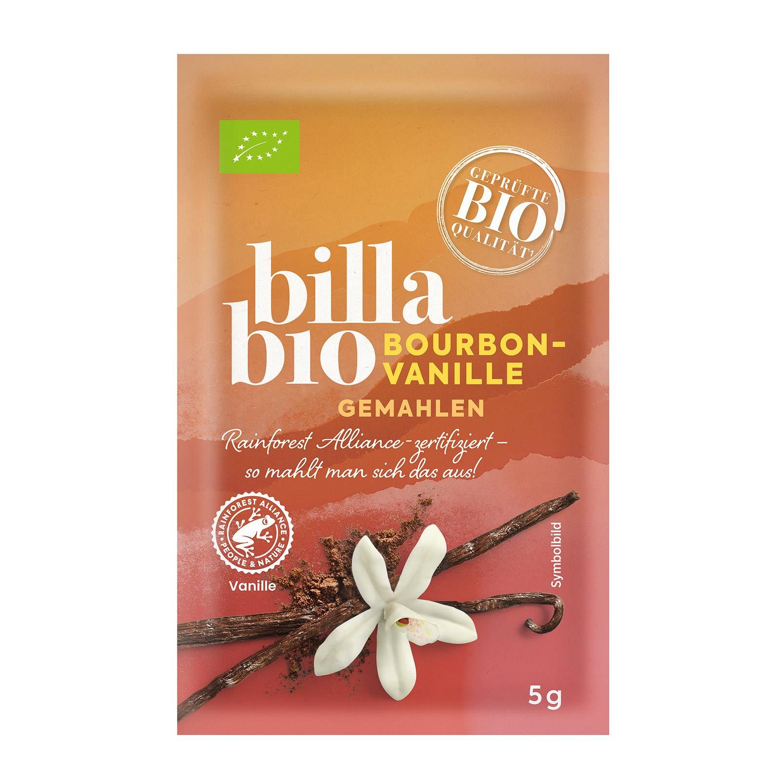 BILLA Bio Bourbon Vanille Gemahlen