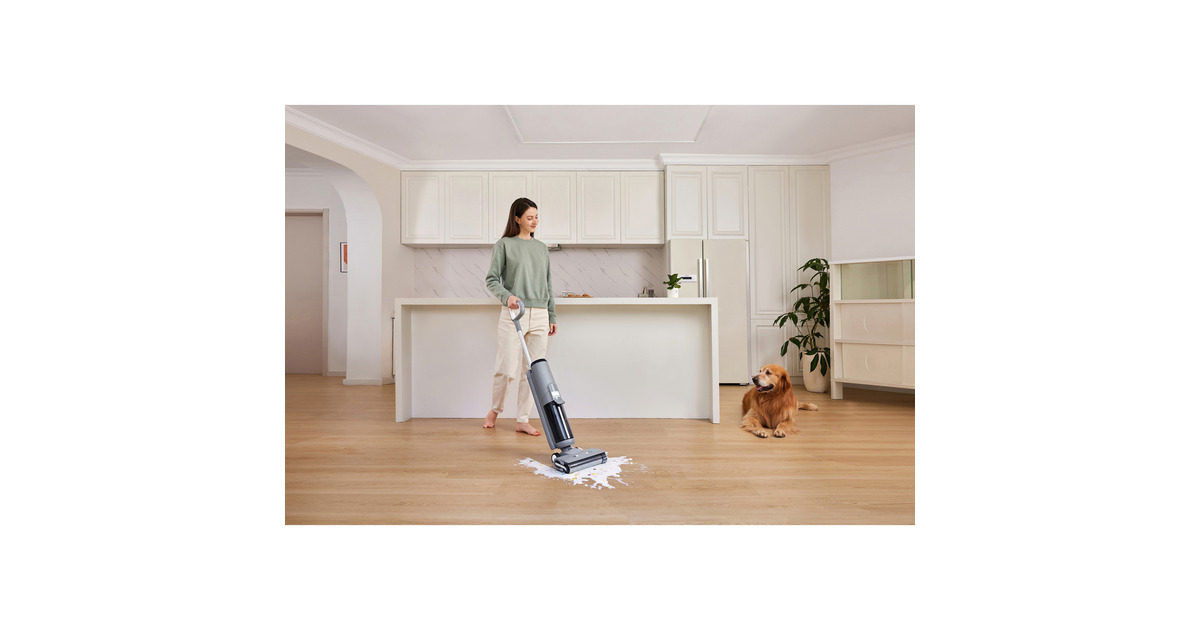 TinecoIFLOOR 5 Breeze - wet & dry vloerreiniger  nat- en droogzuiger  (Wit/grijs)