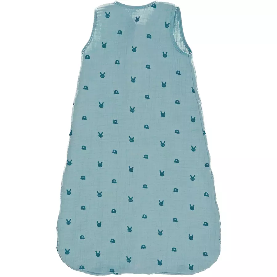 Sterntaler Musselin-Schlafsack Kinni+Kalla blau melange