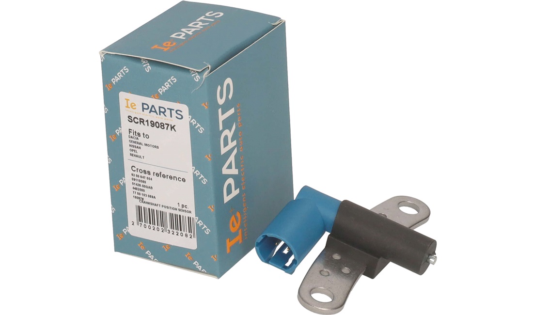 Impulsensor, krumtapaksel