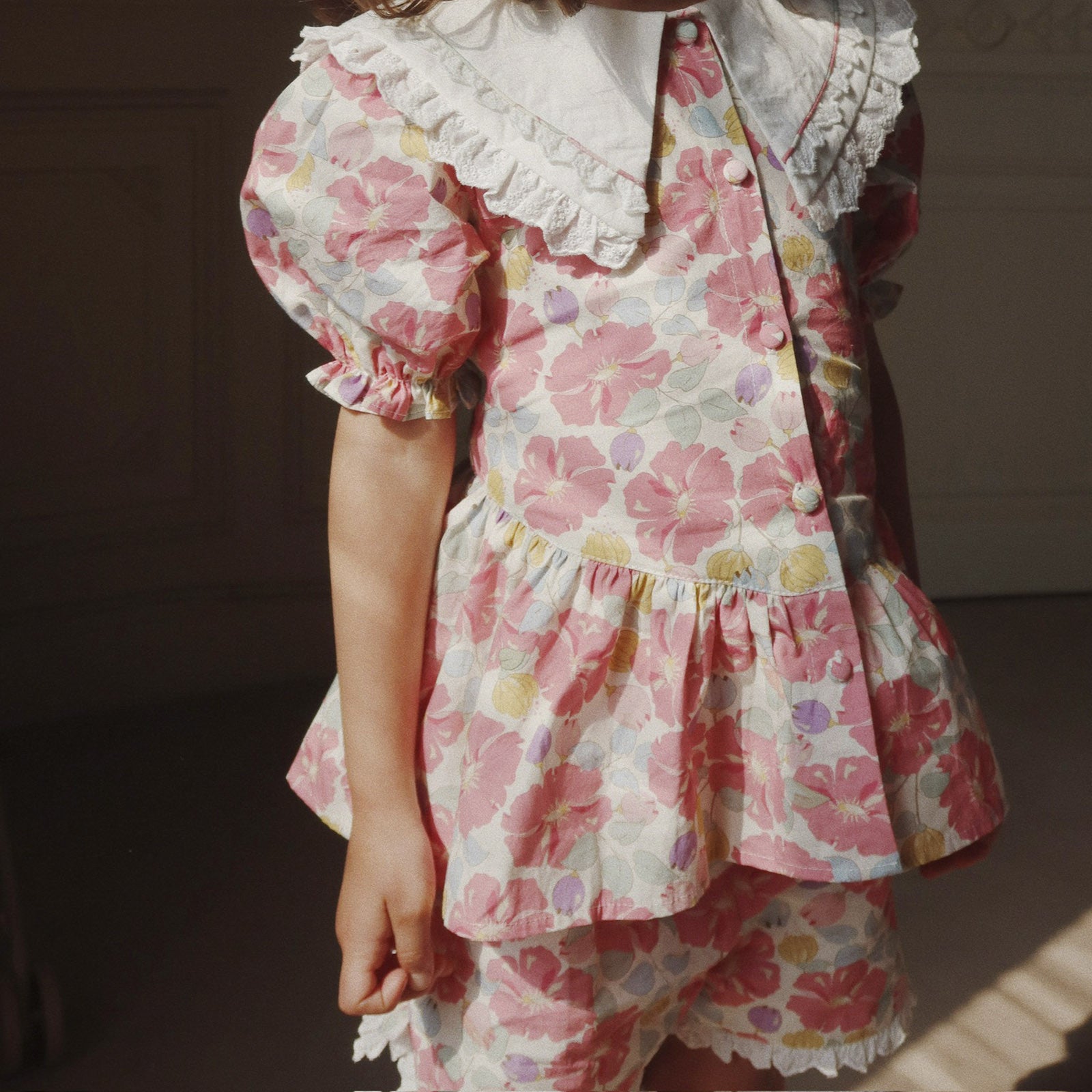 Bluse Coeur Fleur Anglaise