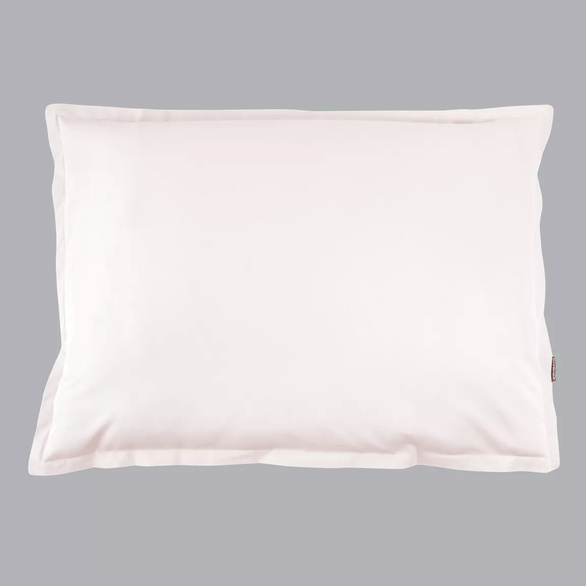 Taie d'oreiller rectangulaire percale de coton (50 x 70 cm) Cali Rose poudré