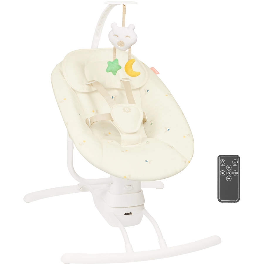 babymoov Ferngesteuerte Babyschaukel Creme