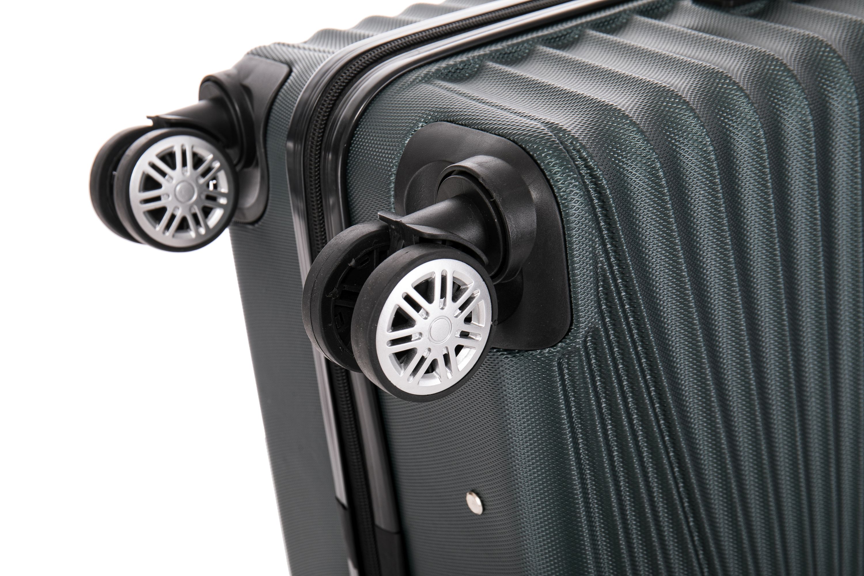 Reisekoffer Hartschalenkoffer NIA 3er Set smaragd