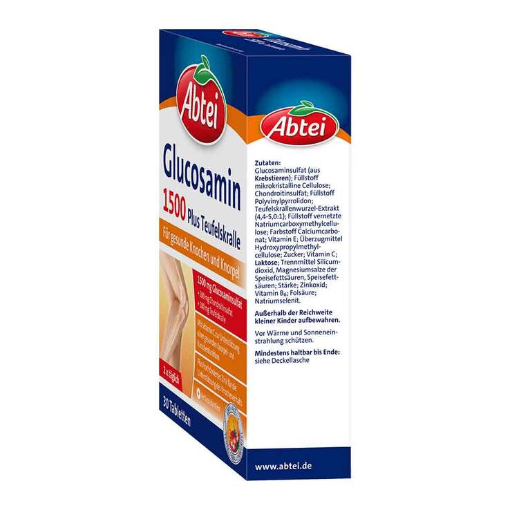 Abtei Glucosamin 1500 Tabletten TF, 30 St