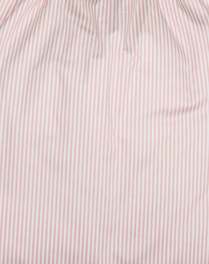 Daunen-Schlafsack in rosa/weiß gestreift