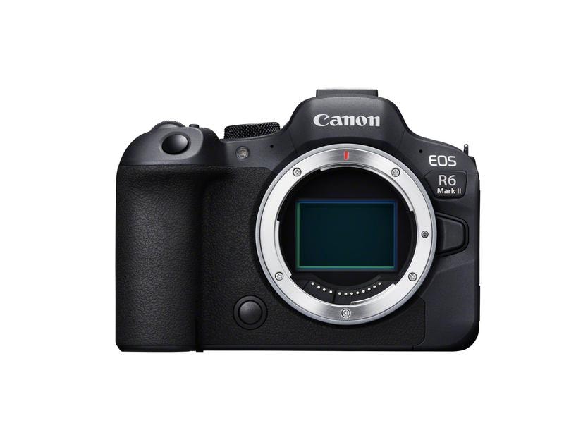 Canon Fotokamera EOS R6 Mark II Body Extrem schnelle und leise Vollformatkamera mit professionellen Funktionen für Filmproduktionen