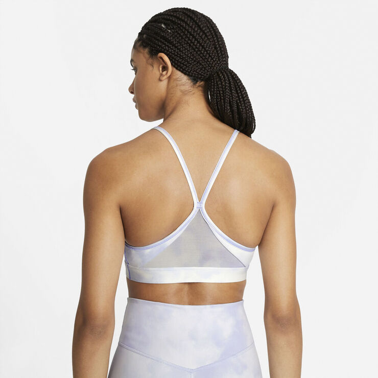 Nike Indy Icon Clash Light Support Sports Bh Blå